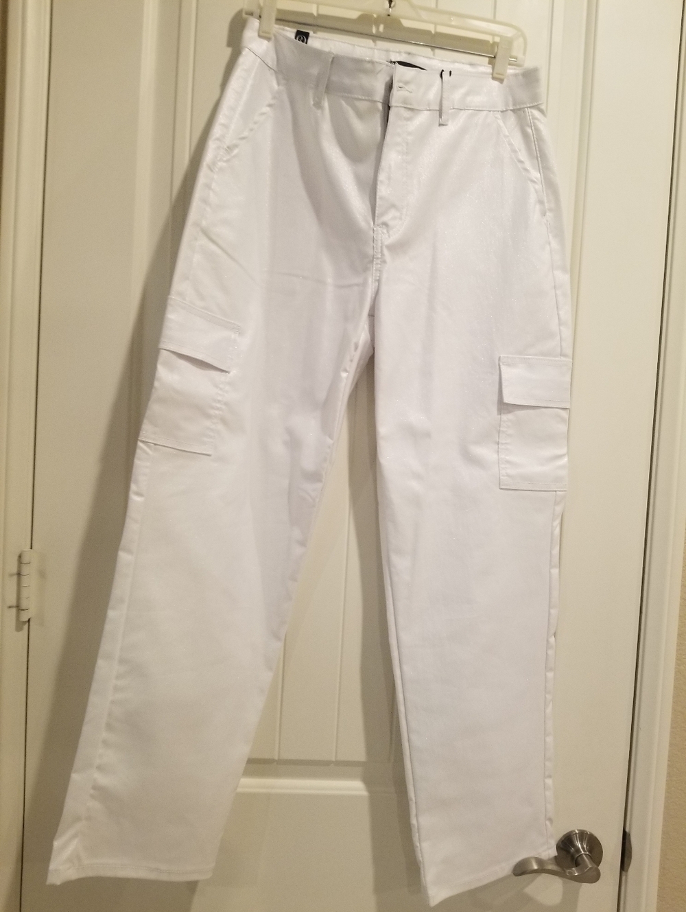 White Shimmer Jeans